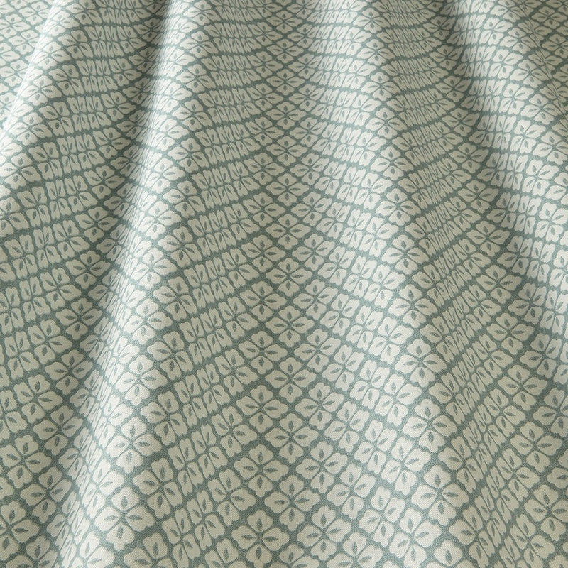Ariel Glacier Geometric Duckegg Oilcloth Tablecloth Smd iliv