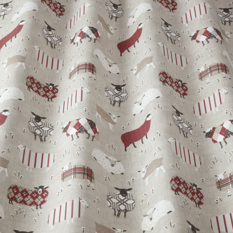 Baa Baa Sheep Peony Oilcloth Tablecloth Smd i-liv