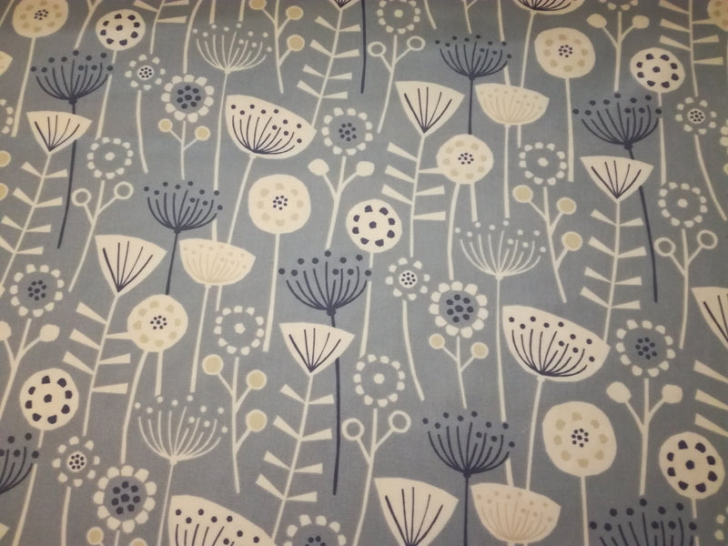 Bergen Blue Oilcloth Tablecloth