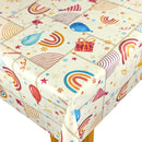 Birthday Celebration Vinyl Tablecloth Roll 20 Metres x 140cm Full Roll