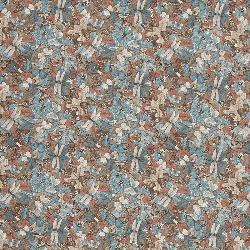 Botanist Autumn Butterfly Dragonfly Oilcloth Tablecloth i-liv