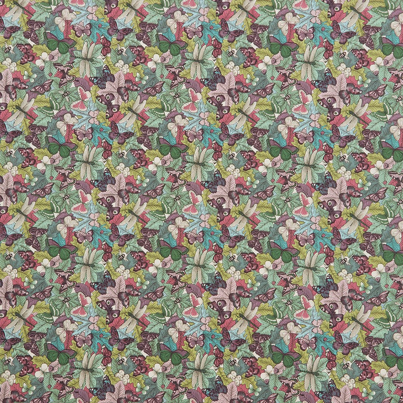 Botanist Carmine Butterfly Oilcloth Tablecloth Smd iliv