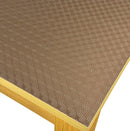 Square Table Protector 110cm x 110cm Brown
