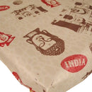 Buddah Taupe PVC Vinyl Tablecloth 20 Metres Roll - Warehouse Clearance