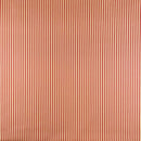 Watergate Brick Red  and Cream Stripe Outdoor Waterproof Fabric UV Resistant 150cm wide