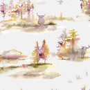 Caledonian Forest Plum Voyage Oilcloth Tablecloth