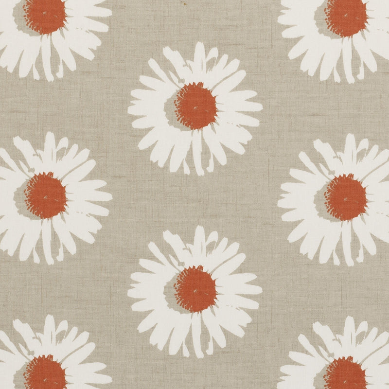 Capri Daisy Spice Oilcloth Tablecloth by Clarke and Clarke
