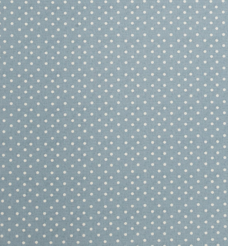 Carousel Wedgewood Polka Dot Oilcloth Tablecloth I-Liv
