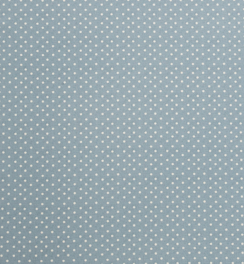 Carousel Wedgewood Polka Dot Oilcloth Tablecloth I-Liv