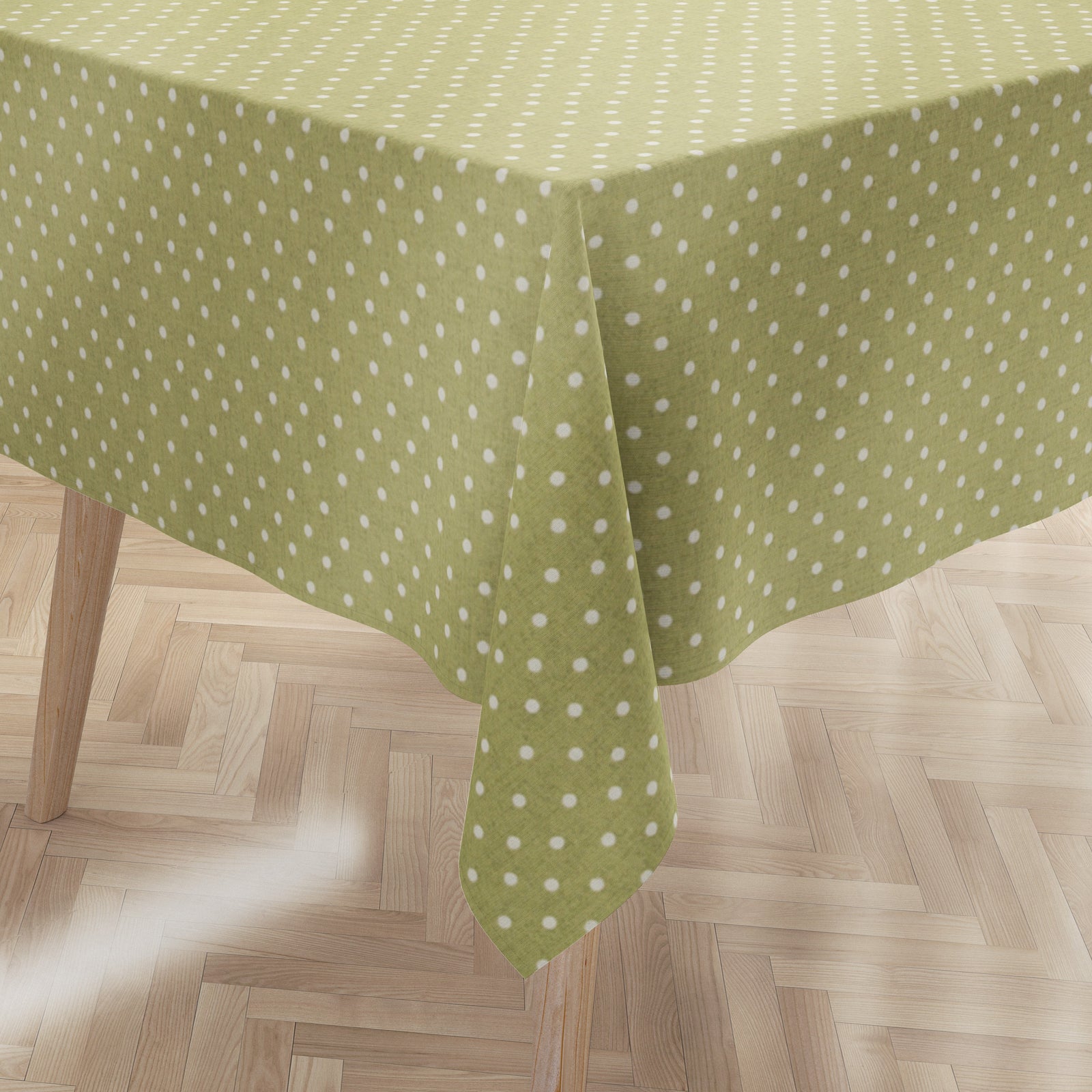 Cute Polka Dot PVC Tablecloth – Super Easy To Clean & Perfect For Everyday Use