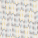 Cassandra Charcoal Chartreuse Oilcloth Tablecloth