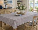 Nautical Grey Boat Ship Linen Tex  PVC Vinyl Tablecloth 20 Metres x 140cm