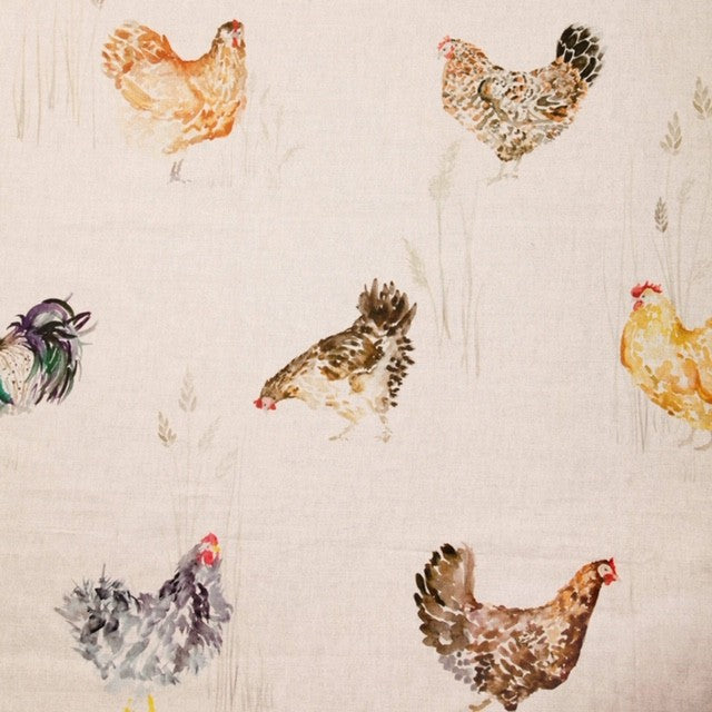 Chook Chook Chicken Voyage Oilcloth Tablecloth