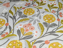 Clarke and Clarke Forester Ochre Grey Oilcloth Tablecloth