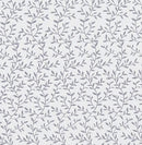 Clarke and Clarke Lila Smoke Grey Oilcloth Tablecloth