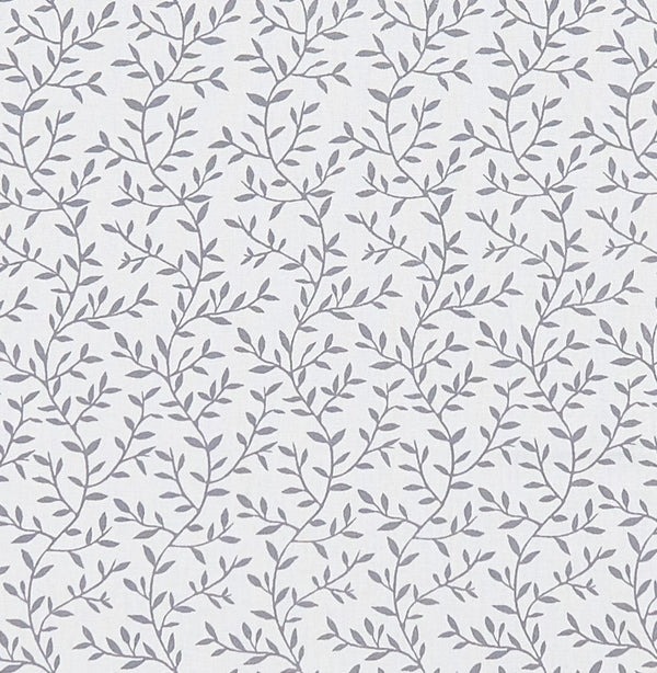 Clarke and Clarke Lila Smoke Grey Oilcloth Tablecloth