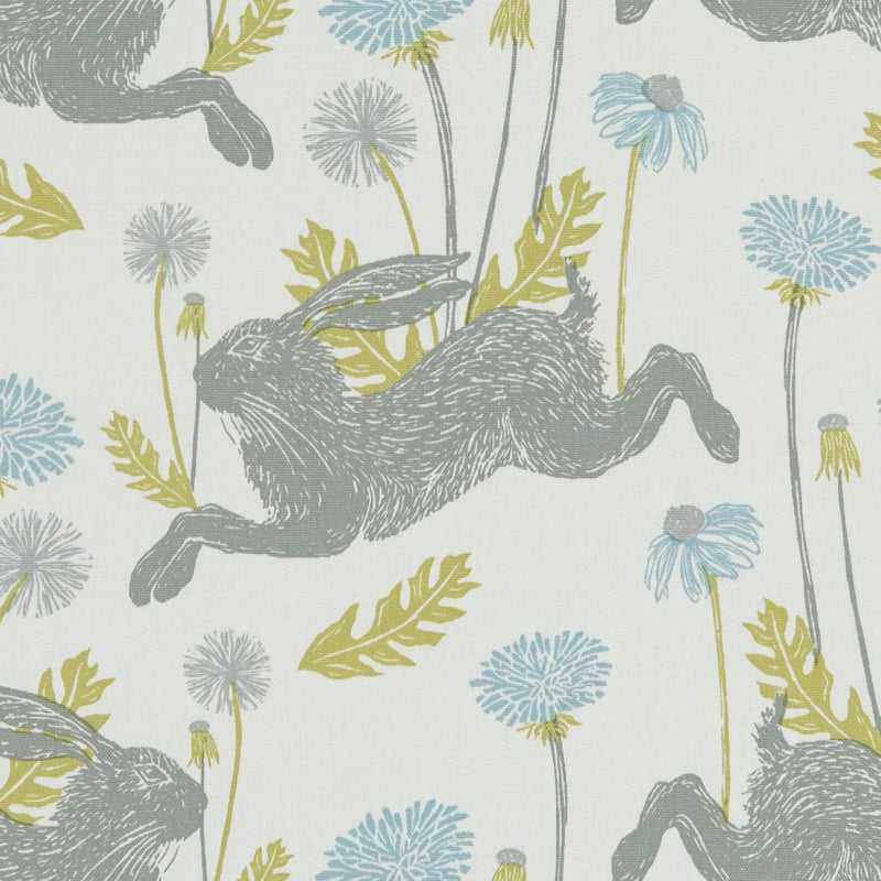 Clarke and Clarke March Hare Mineral Oilcloth Tablecloth