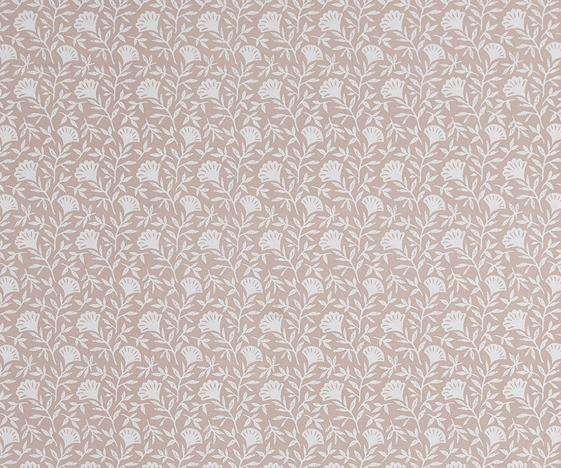 Clarke and Clarke Melby Blush Pink Oilcloth Tablecloth