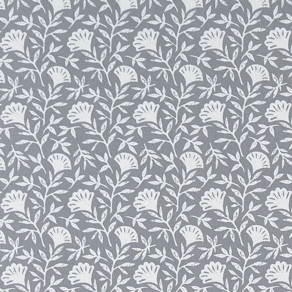 Clarke and Clarke Melby Grey Oilcloth Tablecloth