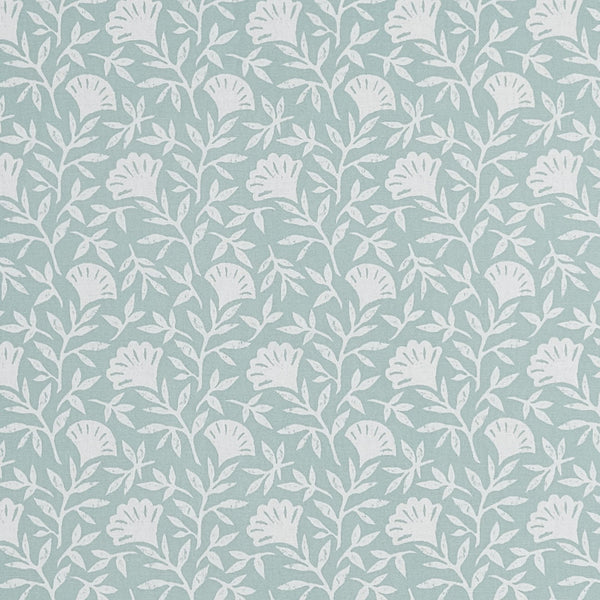 Clarke and Clarke Melby Mint Oilcloth Tablecloth