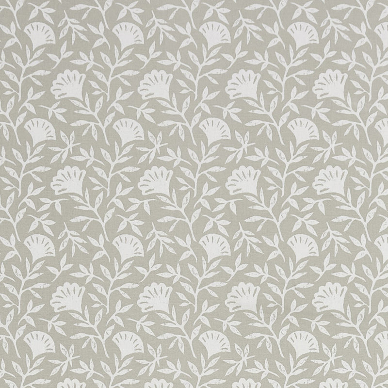 Clarke and Clarke Melby Taupe Oilcloth Tablecloth