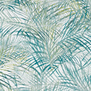 Clarke and Clarke Palmero Mineral Teal Oilcloth Tablecloth