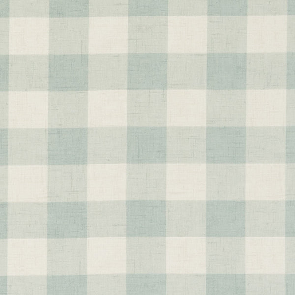 Clarke and Clarke Polly Check Mineral Oilcloth Tablecloth
