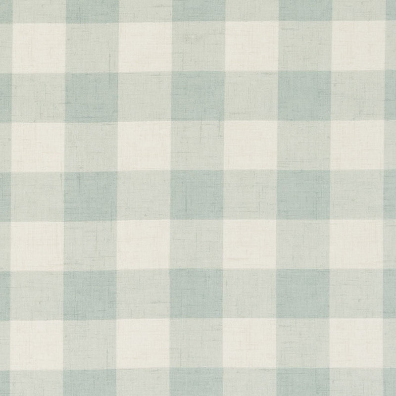Clarke and Clarke Polly Check Mineral Oilcloth Tablecloth