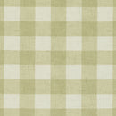 Clarke and Clarke Polly Check Sage Oilcloth Tablecloth