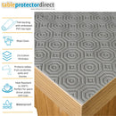 Grey Table Protector Heat Resistant Roll 20 Metres x 90cm Wide Full Roll