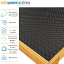 Table Protector Black 110cm wide