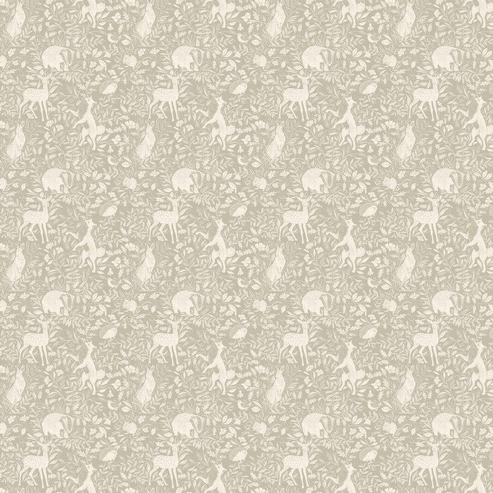 Country Life Beige Linen Oilcloth Tablecloth by Prestigious Textiles