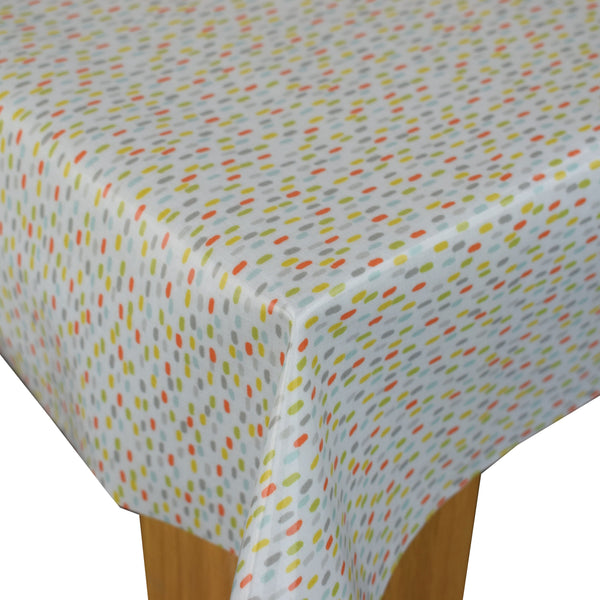 Dash Multi Oilcloth Tablecloth