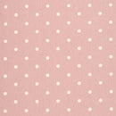 Dotty Rose Pink Oilcloth Tablecloth by Clarke and Clarke