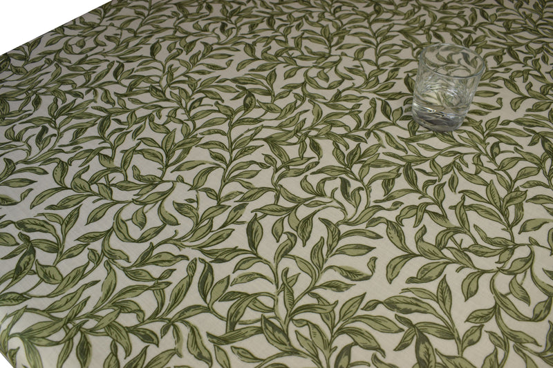 Entwistle Willow Oilcloth Tablecloth by Clarke and Clarke