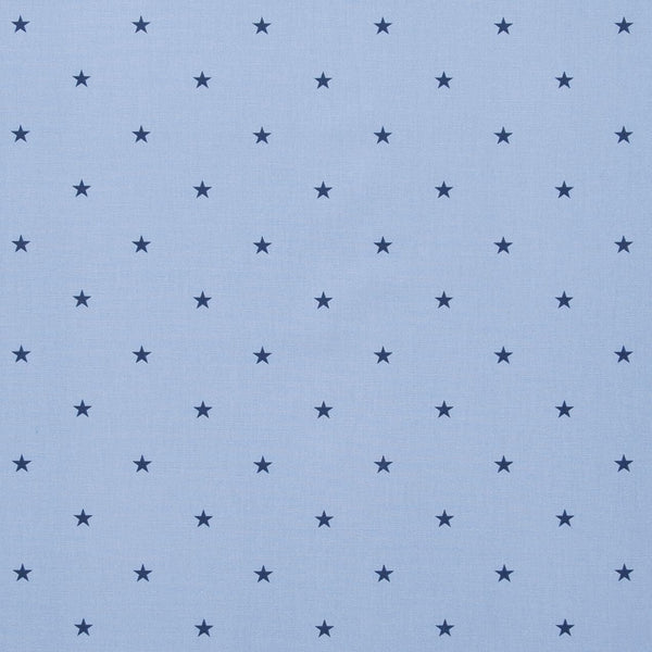 Etoile Stars Chambray Cotton Oilcloth Tablecloth by Clarke and Clarke