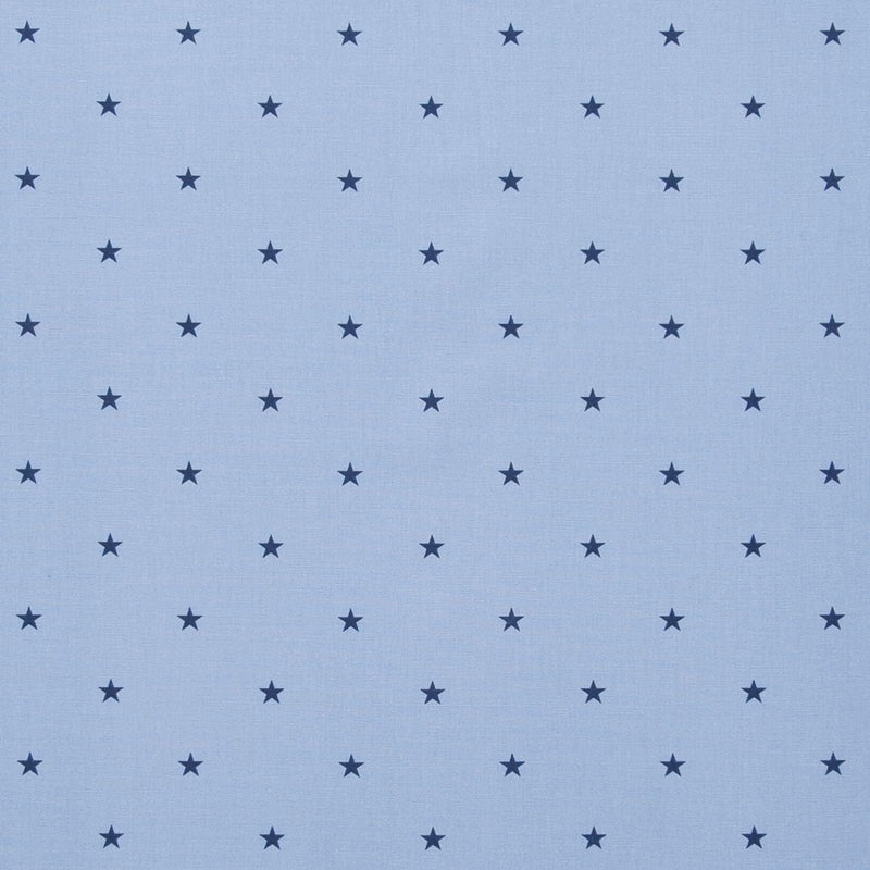 Etoile Stars Chambray Cotton Oilcloth Tablecloth by Clarke and Clarke