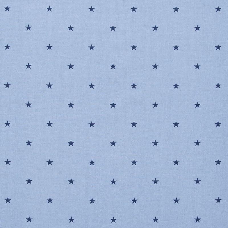 Etoile Stars Chambray Cotton Oilcloth Tablecloth by Clarke and Clarke