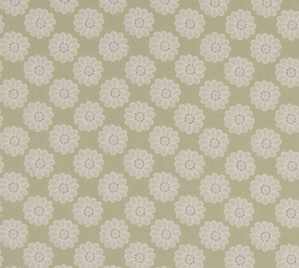 Daisy Green Oilcloth Tablecloth Clarke and Clarke 80cm x 132cm - Warehouse Clearance (Copy)