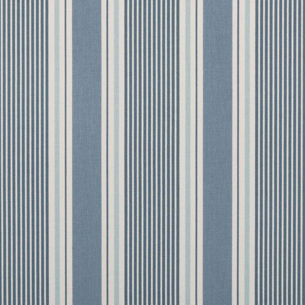 Sailstripe Cloud 100% Cotton Fabric by Clarke and Clarke 100cm x 140cm Warehouse Clearance