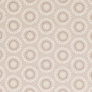 Ebba Natural Oilcloth Tablecloth 200cm x 132cm by Clarke and Clarke   - Warehouse Clearance