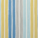 Albi Stripe Mineral Ochre and Grey Oilcloth Tablecloth