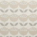 Anais Linen Beige and Grey Oilcloth Tablecloth