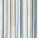 Coastal Stripe Chambray Beige Matt Oilcloth Table Cloth