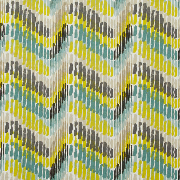 Windjammer Chartreuse Abstract  Oilcloth Tablecloth