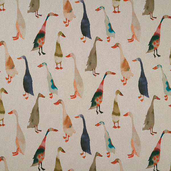 Riverside Linen 100% Cotton Fabric by Clarke and Clarke