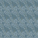 William Morris Willow Bough Denim Oilcloth Tablecloth
