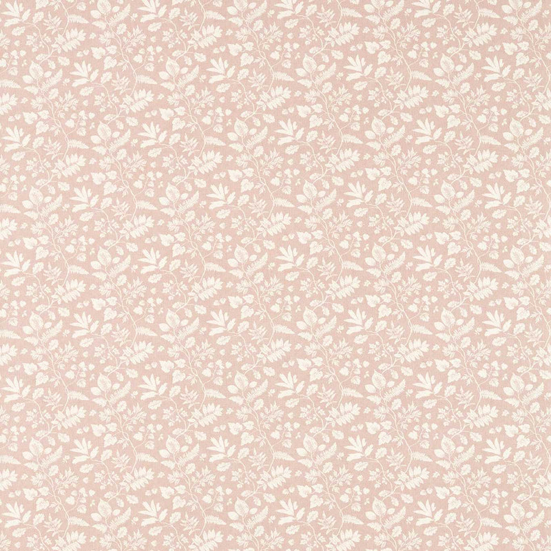 Bellever Blush Pink Leaf Design Oilcloth Table Cloth