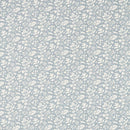 Bellever Denim Blue Leaf Design Oilcloth Table Cloth