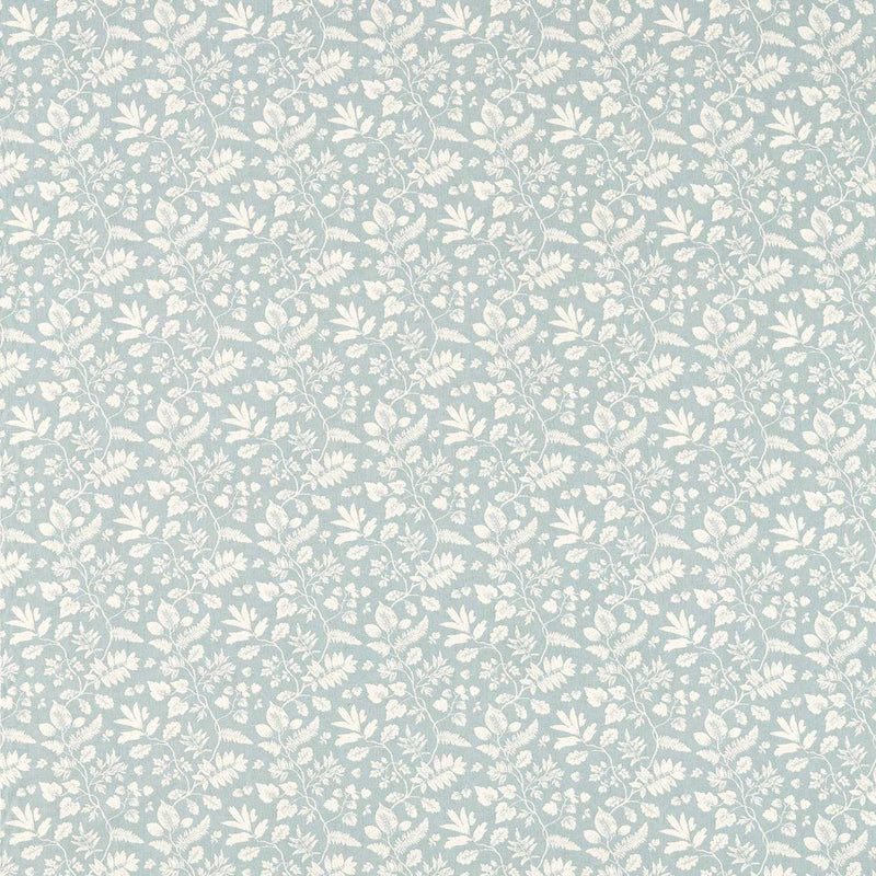 Bellever Duckegg  Mineral Leaf Design Oilcloth Table Cloth